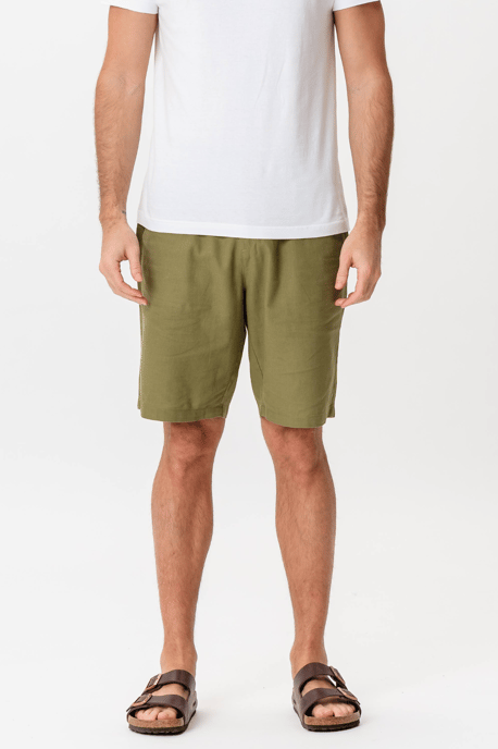 Linnen shorts - Kiwi - Image 4