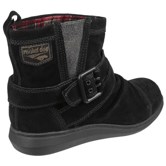 Rocket Dog Vrouwen/dames Mint Pull On Ankle Boots (Zwart) - Image 2