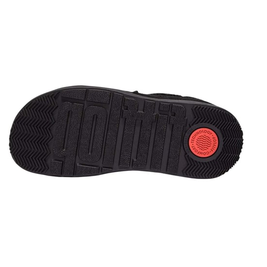 Fit Flop Dames/Dames Original Mukluk Shorty Leren Enkellaarsjes (Zwart) - Image 3