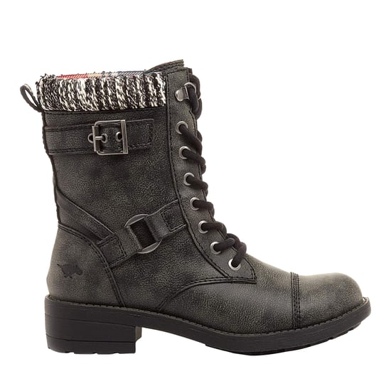 Rocket Dog Dames/dames Thunder Biker Laarzen (Zwart) - Image 2