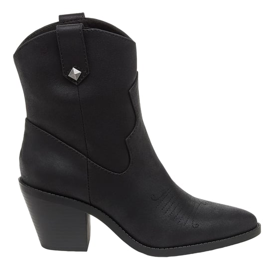 Rocket Dog Dames/Dames Feather Cowboylaarzen (Zwart) - Image 1