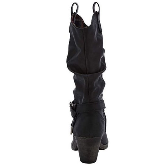 Rocket Dog Vrouwen/dames Sidestep Mid-Calf Western Boot (Zwart) - Image 2