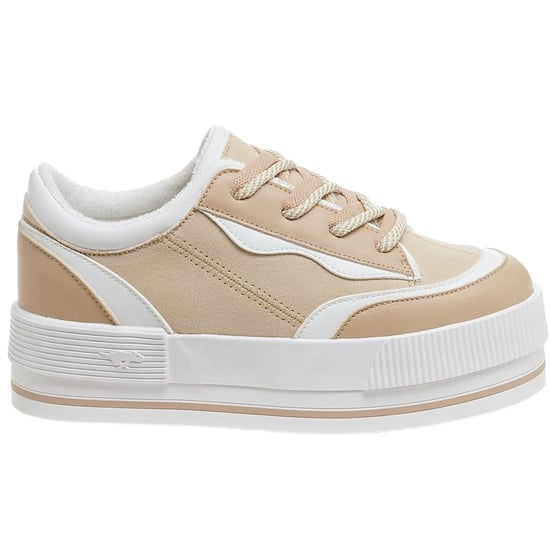 Rocket Dog Dames/Dames Wink Platform Trainers (Kameel) - Image 1