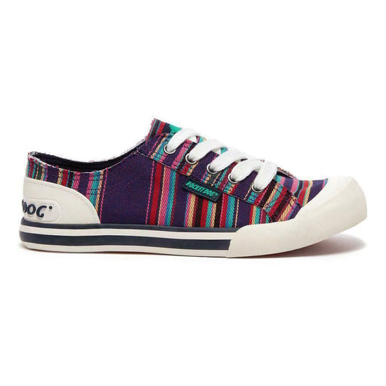 Rocket Dog Dames/dames Jazzin Canvas Aloe Lace Up Trainer (Veelkleurig) - Image 1