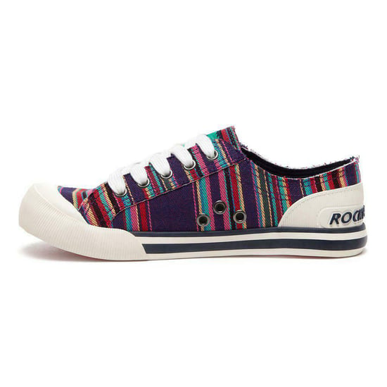 Rocket Dog Dames/dames Jazzin Canvas Aloe Lace Up Trainer (Veelkleurig) - Image 3