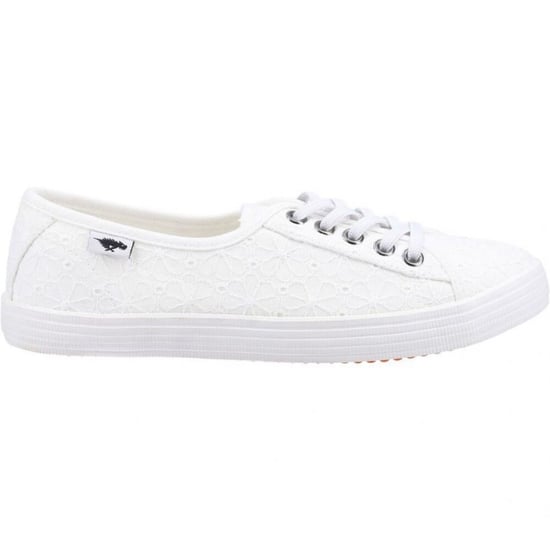 Rocket Dog Dames/dames Chow Chow Elsie Eyelets Pompen (Wit) - Image 1