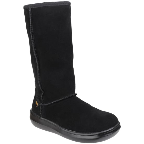 Rocket Dog Sugardaddy Dames/Dames Leder Trekken Op Laars (Zwart) - Image 4