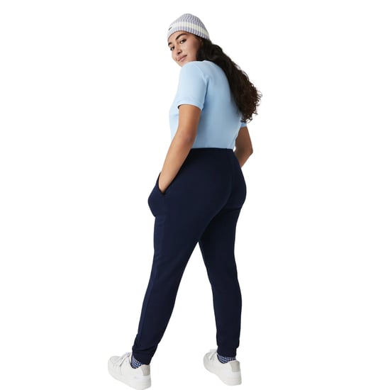 Lacoste Dames/Dames Fleece Lichtgewicht Joggingbroek (Marine) - Image 2