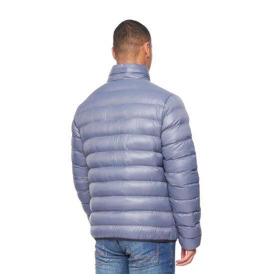 Duck and Cover Heren Shemmy 2-laags gewatteerd jack (Denim Blauw) - Image 2
