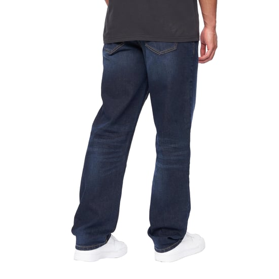 Duck and Cover Heren Rushawn Relaxed Fit Jeans (Donkere wasbeurt) - Image 2