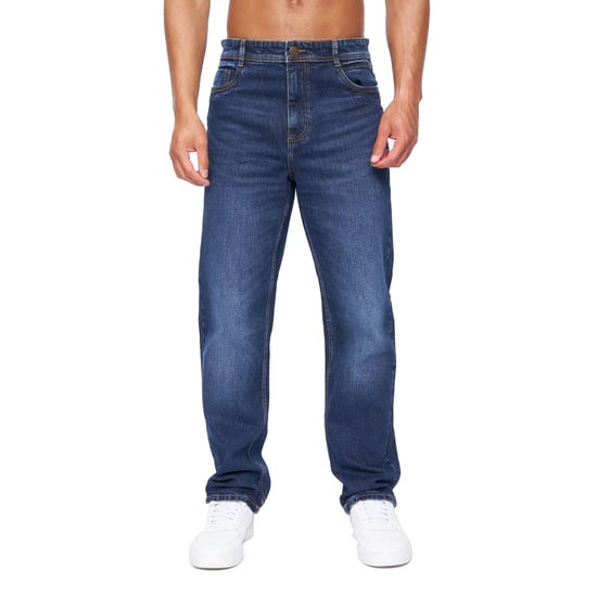 Duck and Cover Heren Rushawn Relaxed Fit Jeans (Tussentijdse wasbeurt) - Image 1