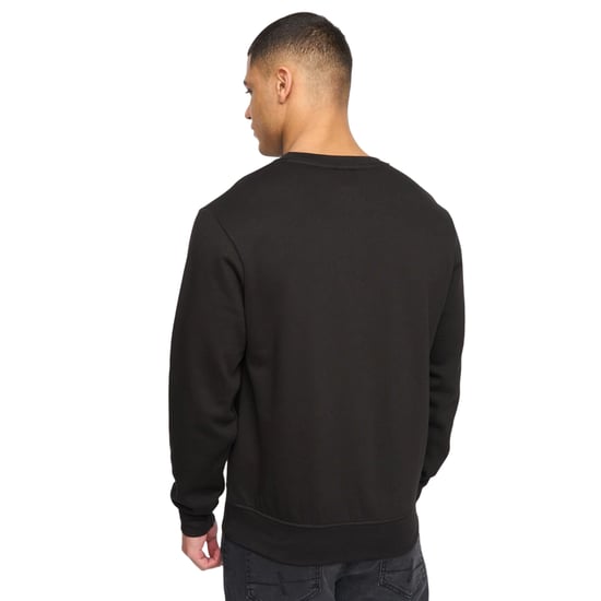 Henleys Heren Henbank Ronde Hals Sweatshirt (Zwart) - Image 2