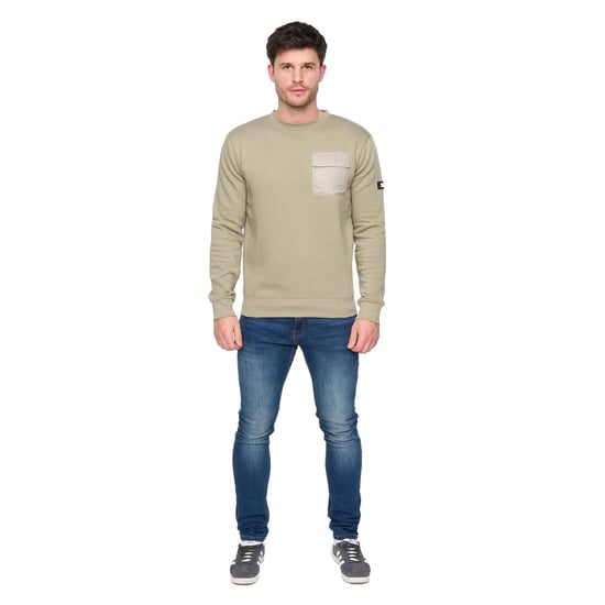Duck and Cover Heren Trentforth Sweatshirt met ronde hals (Salie) - Image 5