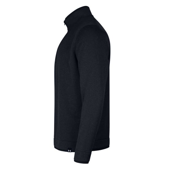 Under Armour Heren Quarter Zip Fleece Top (Zwart) - Image 3