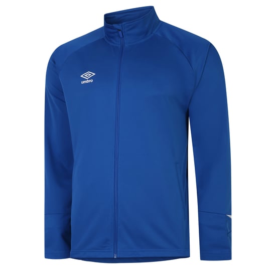 Umbro Gebreid trainingsjack voor heren (Koningsblauw/Wit) - Image 1