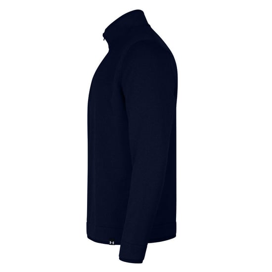 Under Armour Heren Quarter Zip Fleece Top (Middernacht marine) - Image 3