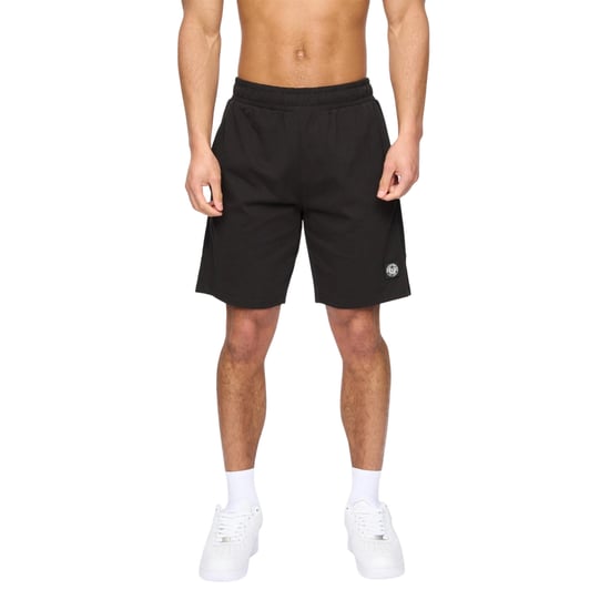 Henleys Heren Henjaque T-shirt en Shorts Set (Zwart) - Image 4