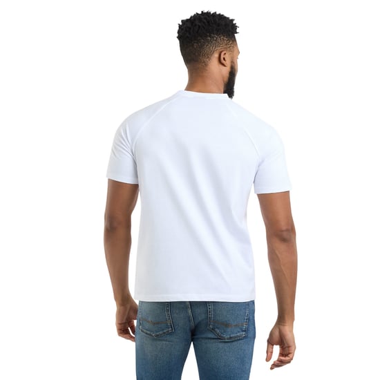 Umbro Heren Gelaagd Box Logo T-Shirt (Briljant wit) - Image 2