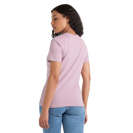 Umbro Dames/Dames Core Klassiek T-Shirt (Mauve Schaduw/Potent Paars) - Image 2
