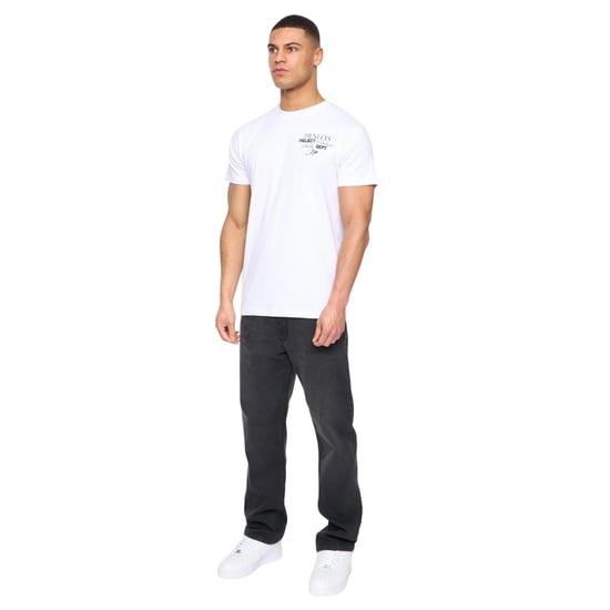 Henleys Heren Hentitled Katoenen T-Shirt (Optisch Wit) - Image 3