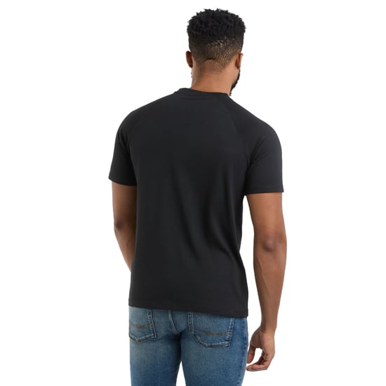 Umbro Heren Gelaagd Box Logo T-Shirt (Zwart) - Image 2