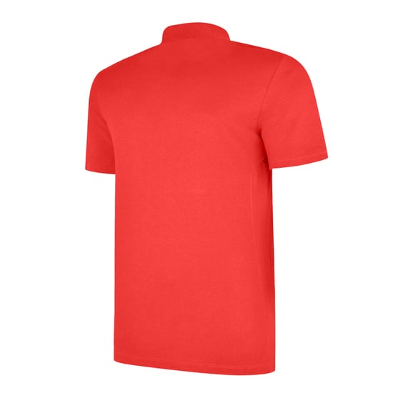 Umbro Heren Essential Poloshirt (Vermiljoen/Wit) - Image 2