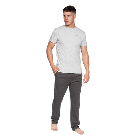Duck and Cover Heren Radovan Pyjama Set (Grijze Mergel) - Image 1
