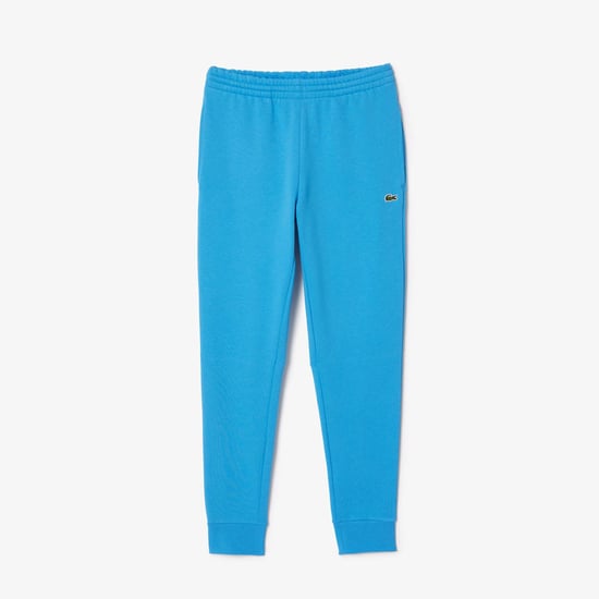 Heren Lacoste Slim Fit Organic Cotton Joggers in Blauw - Image 4