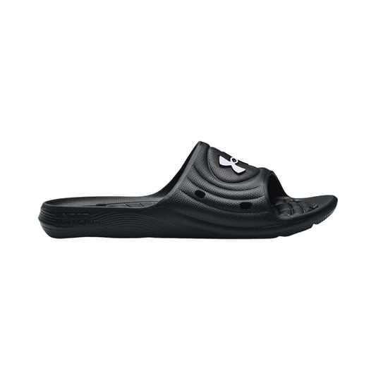 Under Armour Unisex Volwassenen Locker IV Sliders (Zwart/Wit) - Image 1