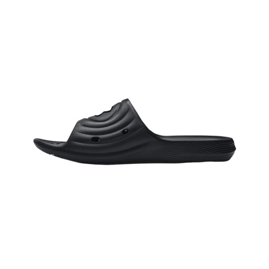 Under Armour Unisex Volwassenen Locker IV Sliders (Zwart/Wit) - Image 2