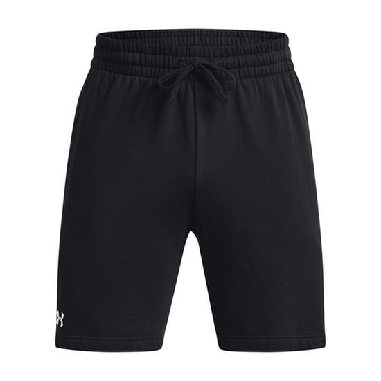 Under Armour Heren Rival Fleece Korte Broek (Zwart/Wit) - Image 1