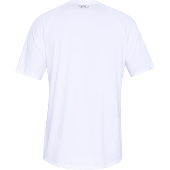 Under Armour Heren-Tech T-Shirt (Wit/Grijs) - Image 2