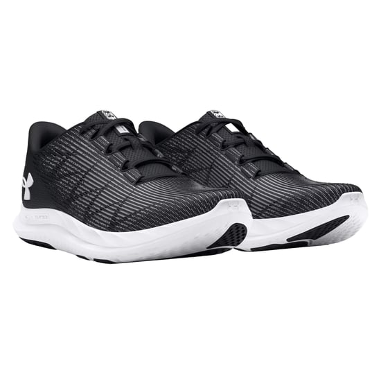 Under Armour Heren Charged Speed Swift Trainers (Zwart/Wit) - Image 3