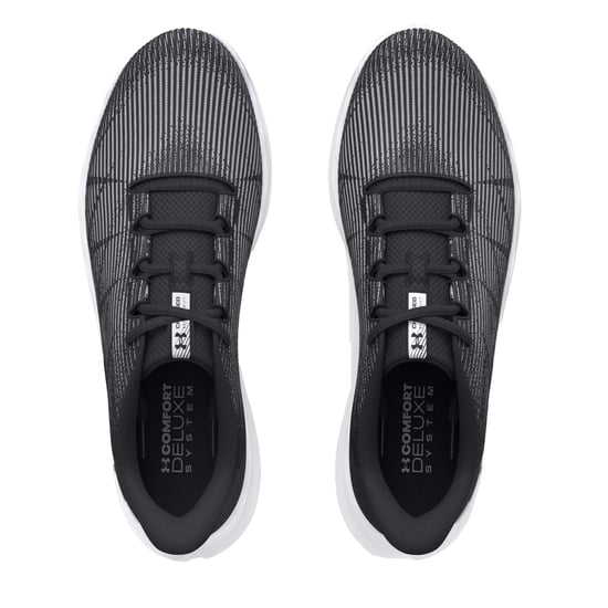 Under Armour Heren Charged Speed Swift Trainers (Zwart/Wit) - Image 4