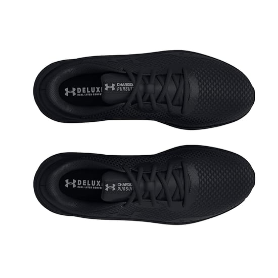Under Armour Dames/dames Pursuit 3 Trainers (Zwart/Zwart) - Image 4