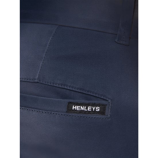 Henleys Heren Editie Chinos (Marine) - Image 2