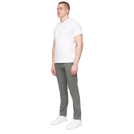 Henleys Heren Editie Chinos (Kaki Groen) - Image 4
