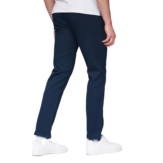 Henleys Heren Visit Chinos (Blauw) - Image 2