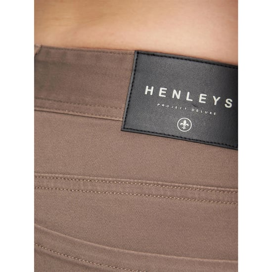 Henleys Heren Visit Chinos (Tan) - Image 3