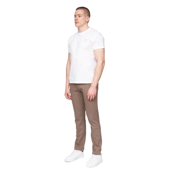 Henleys Heren Visit Chinos (Tan) - Image 4