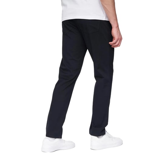 Henleys Heren Visit Chinos (Zwart) - Image 2