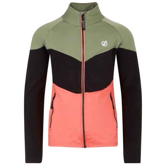 Dare 2B Kinder/Kids Emergent III Core Stretch Midlayer (Olivijn groen/zwart) - Image 1