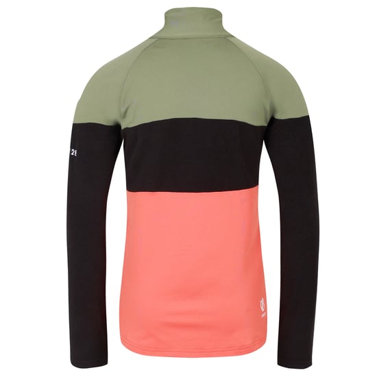 Dare 2B Kinder/Kids Emergent III Core Stretch Midlayer (Olivijn groen/zwart) - Image 2
