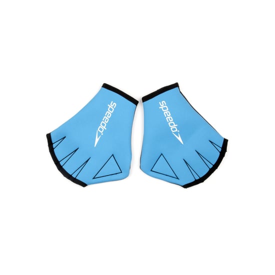 Speedo Unisex zwemhandschoenen voor volwassenen (Blauw/Zwart) - Image 1