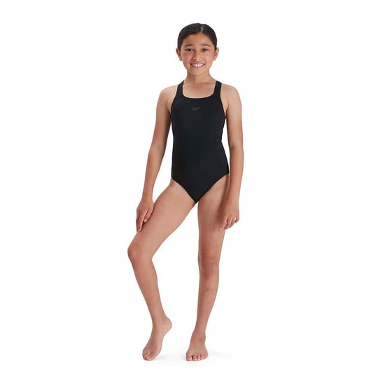 Speedo Meisjes Medalist Eco Endurance+ Eendelig Badpak (Zwart) - Image 1