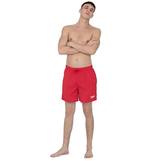 Speedo Heren Essentials 16 Zwemshorts (Rood) - Image 3
