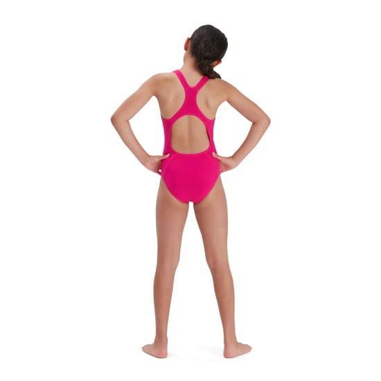 Speedo Meisjes Medalist Eco Endurance+ Eendelig Badpak (Roze) - Image 2