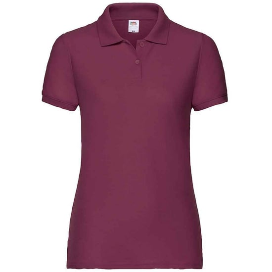 Fruit of the Loom Dames/dames Dame Fit Piqué Polo Shirt (Bourgondië) - Image 1