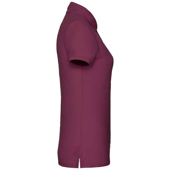 Fruit of the Loom Dames/dames Dame Fit Piqué Polo Shirt (Bourgondië) - Image 3