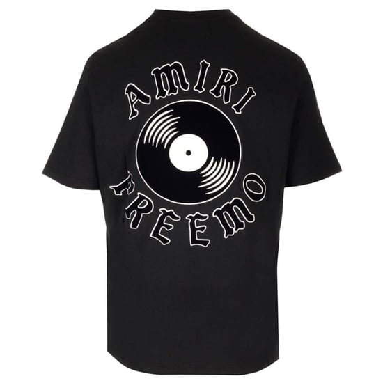 Zwart T-shirt met Amiri Premier Records-logo - Image 2